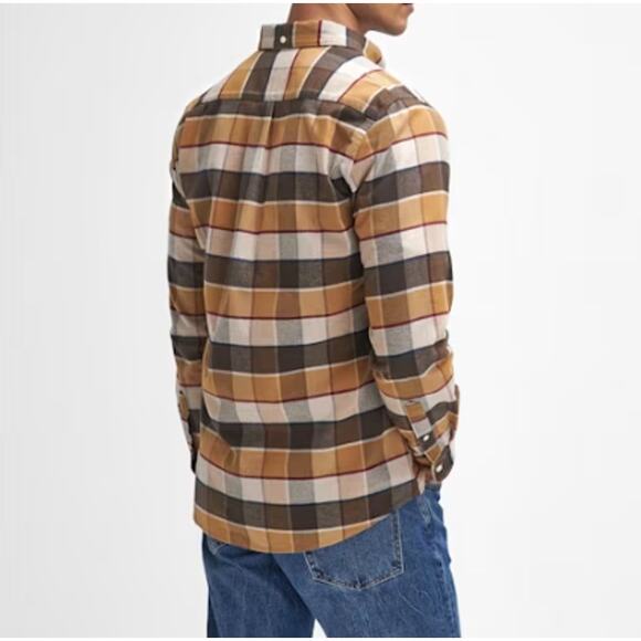 Barbour Men's Valley Tailored Checked Shirt Size L - Picture 2 of 11